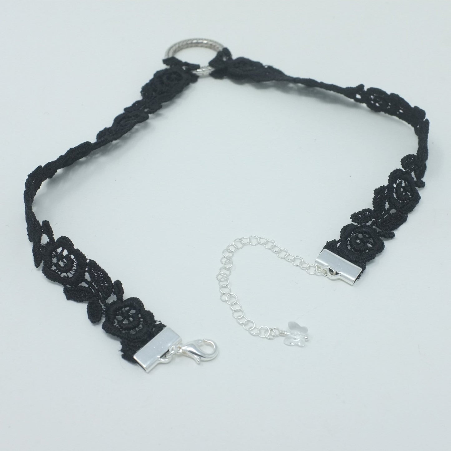 Stella Black Lace O-Ring Day Collar Choker