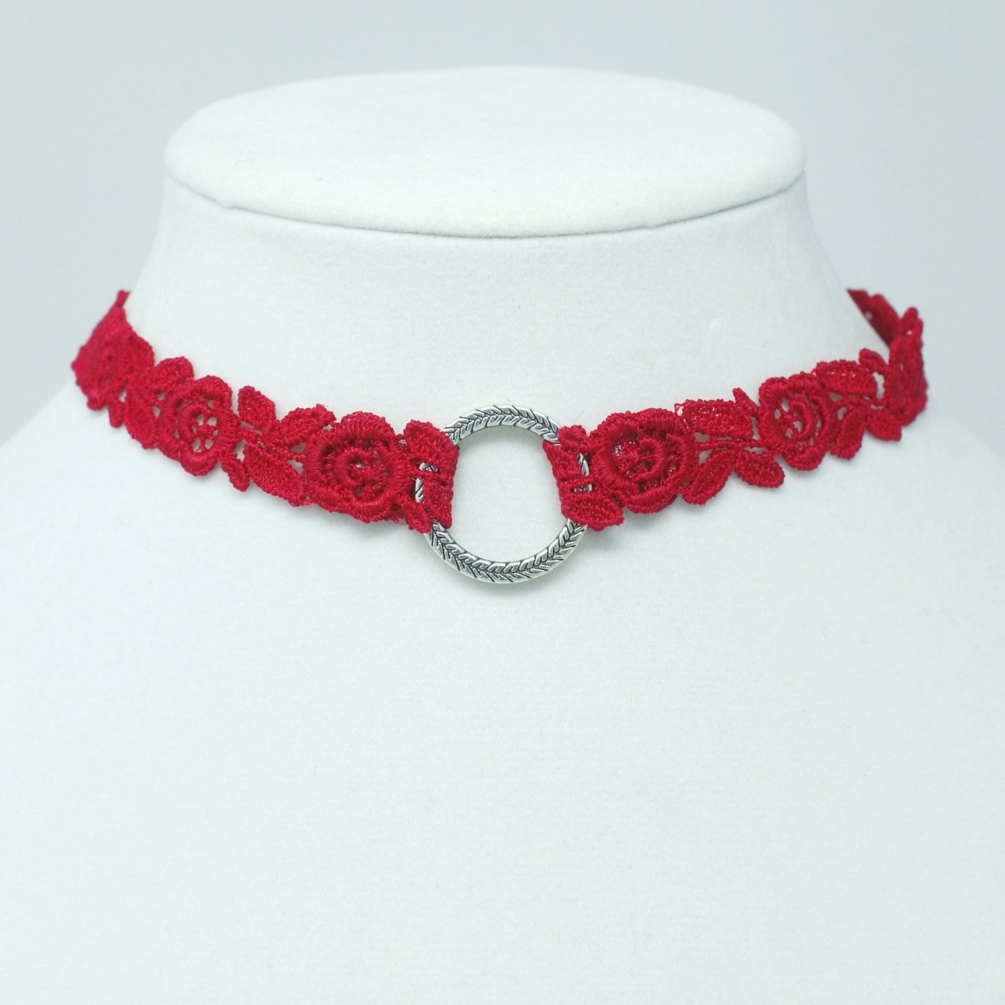 Stella Black Lace O-Ring Day Collar Choker