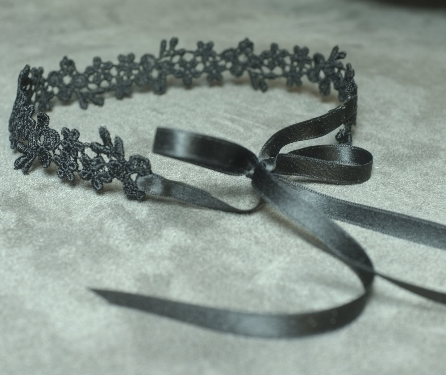 Black Ribbon Choker