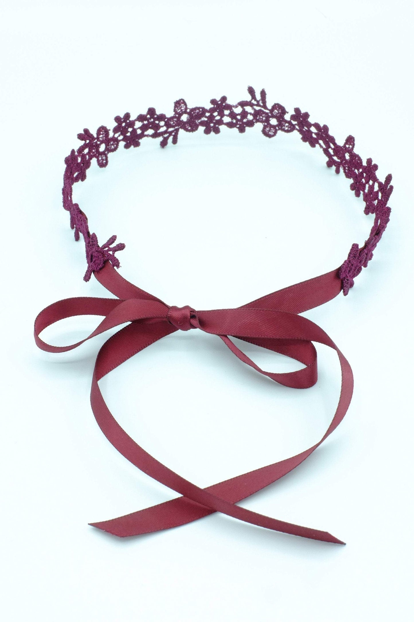 Burgundy Choker Jewelry for Wedding