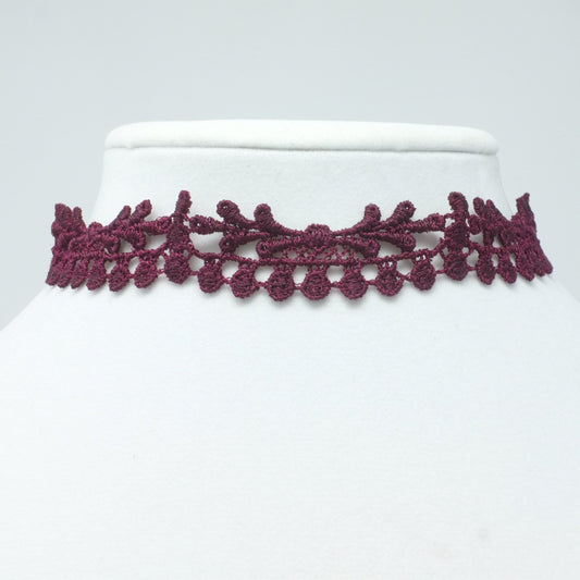 Burgundy Necklace