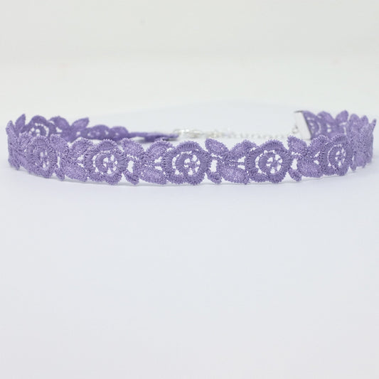 Freya Lavender Rose Choker